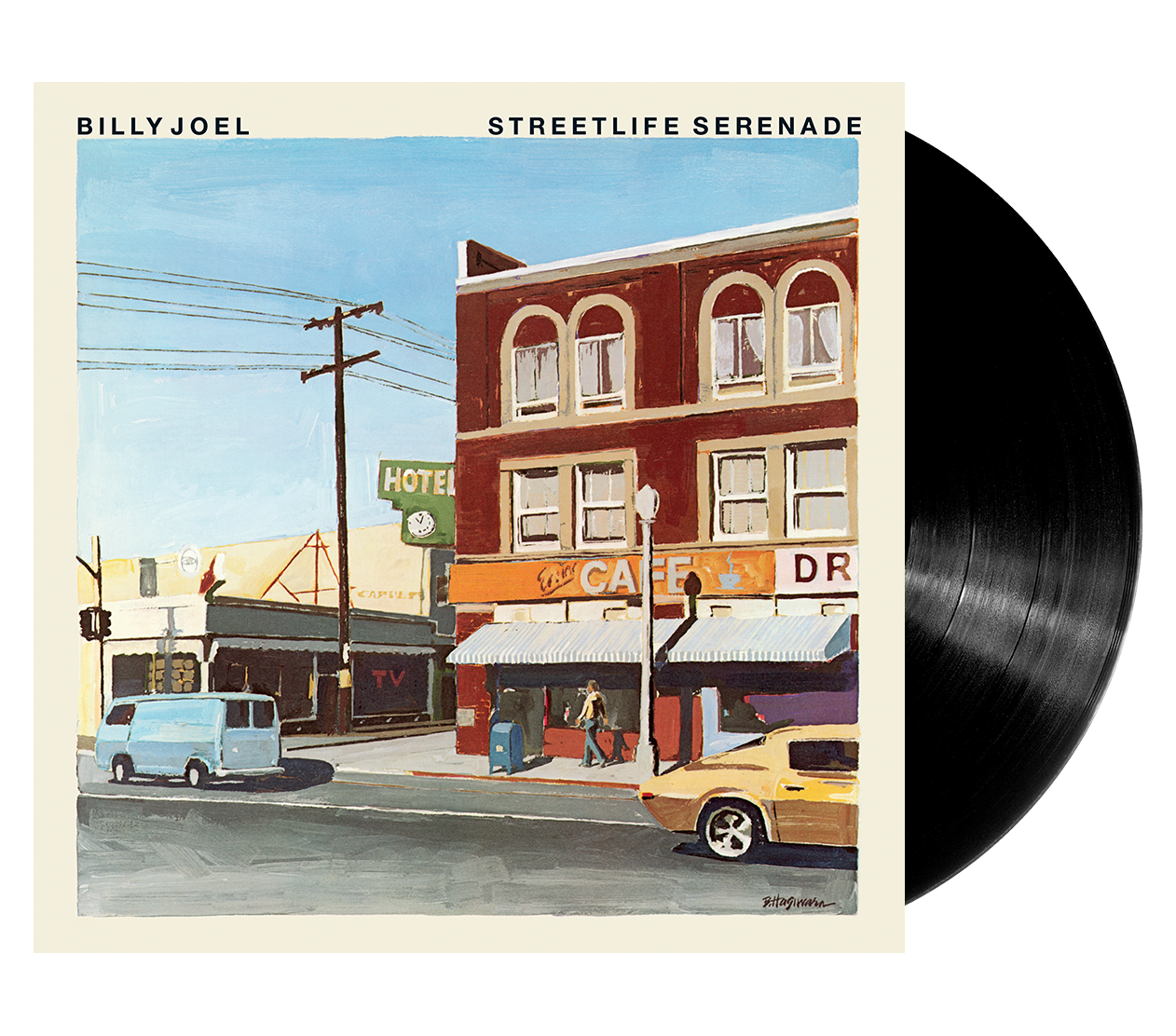 Image of Artwork for Billy Joel's Streetlife Serenade (LP)